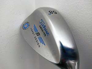 Titleist Vokey Spin Milled Lob Wedge 58* 08* (CUSTOM CHROME, Black/Blue) Titleist Vokey Spin Milled Lob Wedge 58* 08* (CUSTOM CHROME, Black/Blue)