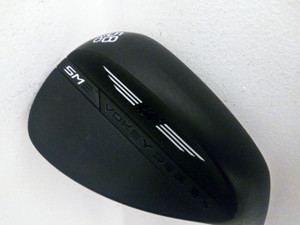 Titleist Vokey SM8 Lob Wedge 58* 12* D Grind (CUSTOM BLACK, White/Black) LW Titleist Vokey SM8 Lob Wedge 58* 12* D Grind (CUSTOM BLACK, White/Black) LW