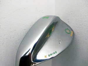 Titleist Vokey SM5 Lob Wedge 58* 11* K Grind (CUSTOM CHROME, Green/Yellow, LEFT) Titleist Vokey SM5 Lob Wedge 58* 11* K Grind (CUSTOM CHROME, Green/Yellow, LEFT)