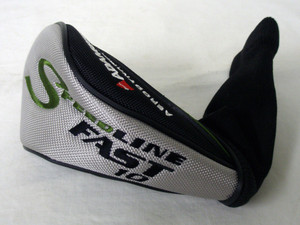 Adams Speedline Fast 10 Fairway Headcover (Black/Gray) Golf Club Cover NEW Adams Speedline Fast 10 Fairway Headcover (Black/Gray) Golf Club Cover NEW