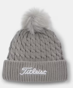 Titleist Cable Knit Pom Pom Beanie (One Size) Golf Hat 2023 NEW