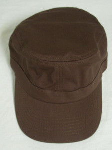 Military Style Golf Hat (Brown) Blank Ranger Cap NEW Military Style Golf Hat (Brown) Blank Ranger Cap NEW