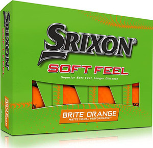 Srixon Soft Feel Golf Balls (Brite Orange, 2023, 12pk) NEW Srixon Soft Feel Golf Balls (Brite Orange, 2023, 12pk) NEW
