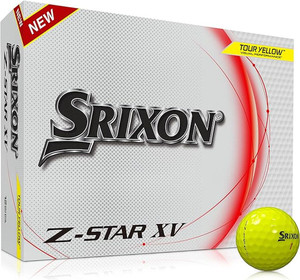 Srixon Z-Star XV Golf Balls (Tour Yellow, Spinskin, 12pk) 2023 NEW Srixon Z-Star XV Golf Balls (Tour Yellow, Spinskin, 12pk) 2023 NEW