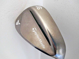 Taylor Made Milled Grind 2 Nickel SB Lob Wedge 60* 10* (KBS Hi-Rev 2.0 115) LW Taylor Made Milled Grind 2 Nickel SB Lob Wedge 60* 10* (KBS Hi-Rev 2.0 115) LW