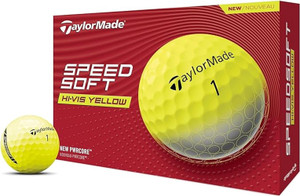 Taylor Made SpeedSoft Golf Balls (Hi-Vis Yellow, 12pk) 1dz 2024 NEW Taylor Made SpeedSoft Golf Balls (Hi-Vis Yellow, 12pk) 1dz 2024 NEW