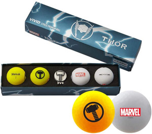 Volvik Vivid Marvel X Golf Balls (Thor, 4pk) Avengers Gift Set NEW Volvik Vivid Marvel X Golf Balls (Thor, 4pk) Avengers Gift Set NEW