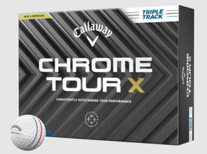 Callaway Chrome Tour X Triple Track Golf Balls (White, 12pk) 1dz 2024 NEW Callaway Chrome Tour X Triple Track Golf Balls (White, 12pk) 1dz 2024 NEW