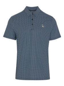 Original Penguin Polo Shirt (All Over Micro Pinball Flipper, Caviar, Medium) NEW Original Penguin Polo Shirt (All Over Micro Pinball Flipper, Caviar, Medium) NEW