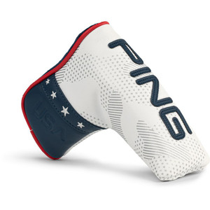 Ping Patriot Blade Putter Headcover (Red/White/Blue, Limited Edition) 2024 NEW Ping Patriot Blade Putter Headcover (Red/White/Blue, Limited Edition) 2024 NEW
