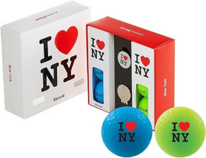 Volvik Vivid New York Golf Balls (Blue/Green, 4pk) State Edition Gift Set NEW Volvik Vivid New York Golf Balls (Blue/Green, 4pk) State Edition Gift Set NEW
