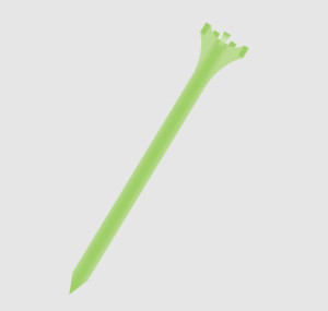 Zero Friction Victory 5-Prong Tees (3.25", Green, 12pk) Golf NEW Zero Friction Victory 5-Prong Tees (3.25", Green, 12pk) Golf NEW