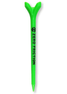Zero Friction Power 3-Prong Tees (4", Green, 8pk) Golf NEW Zero Friction Power 3-Prong Tees (4", Green, 8pk) Golf NEW