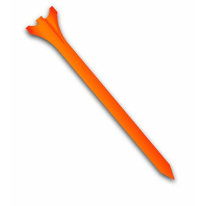 Zero Friction Power 3-Prong Tees (3", Orange, 12pk) Golf NEW Zero Friction Power 3-Prong Tees (3", Orange, 12pk) Golf NEW
