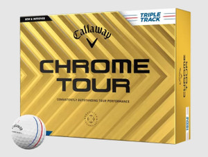 Callaway Chrome Tour Triple Track Golf Balls (White, 12pk) 1dz 2024 NEW Callaway Chrome Tour Triple Track Golf Balls (White, 12pk) 1dz 2024 NEW