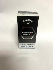 Callaway Chrome Soft X Triple Track Golf Balls (White, 24pk) 2022 NEW Callaway Chrome Soft X Triple Track Golf Balls (White, 24pk) 2022 NEW