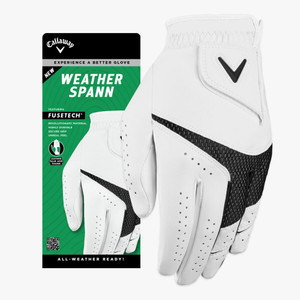 Callaway Weather Spann Golf Glove (Men's LEFT, Cadet) 2023 NEW Callaway Weather Spann Golf Glove (Men's LEFT, Cadet) 2023 NEW