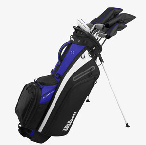 Wilson Playerfit Complete Set (Graphite Regular, 17pc, Men's Stand Bag) Golf Clubs NEW Wilson Playerfit Complete Set (Graphite Regular, 17pc, Men's Stand Bag) Golf Clubs NEW
