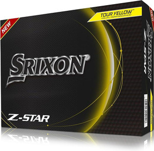 Srixon Z-Star Golf Balls (Tour Yellow, Spinskin, 12pk) 2023 NEW Srixon Z-Star Golf Balls (Tour Yellow, Spinskin, 12pk) 2023 NEW