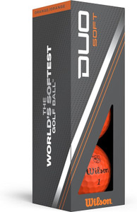 Wilson Staff Duo Soft Golf Balls (Orange, 3pk) 1 Sleeve 2023 NEW Wilson Staff Duo Soft Golf Balls (Orange, 3pk) 1 Sleeve 2023 NEW