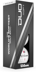Wilson Staff Duo Soft Golf Balls (White, 3pk) 1Sleeve 2023 NEW Wilson Staff Duo Soft Golf Balls (White, 3pk) 1Sleeve 2023 NEW