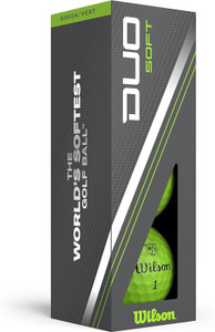 Wilson Staff Duo Soft Golf Balls (Green, 3pk) 1 Sleeve 2023 NEW Wilson Staff Duo Soft Golf Balls (Green, 3pk) 1 Sleeve 2023 NEW