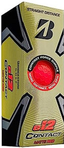 Bridgestone e12 Contact Soft Golf Balls (3pk, MATTE RED, 2023) 1 Sleeve NEW Bridgestone e12 Contact Soft Golf Balls (3pk, MATTE RED, 2023) 1 Sleeve NEW
