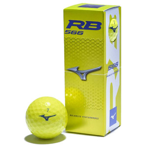 Mizuno RB 566 Golf Balls (Yellow, 3pk) 1 Sleeve NEW Mizuno RB 566 Golf Balls (Yellow, 3pk) 1 Sleeve NEW