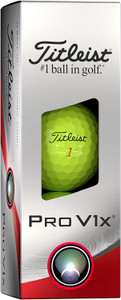 Titleist Pro V1x Golf Balls (Yellow, 3pk) 1 Sleeve 2023 NEW Titleist Pro V1x Golf Balls (Yellow, 3pk) 1 Sleeve 2023 NEW