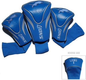 Team Golf Contour Golf Club Headcovers 3pk (Detroit Lions) NFL NEW Team Golf Contour Golf Club Headcovers 3pk (Detroit Lions) NFL NEW