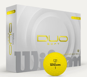 Wilson Staff Duo Soft Golf Balls (Yellow, 12pk) 2025 NEW Wilson Staff Duo Soft Golf Balls (Yellow, 12pk) 2025 NEW
