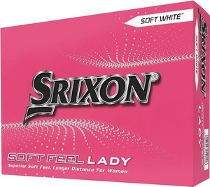 Srixon Soft Feel Lady Golf Balls (Soft White, 12pk) 2023 NEW Srixon Soft Feel Lady Golf Balls (Soft White, 12pk) 2023 NEW