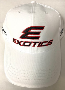 Tour Edge Exotics CB Pro Golf Cap (White, Adjustable) Hat NEW Tour Edge Exotics CB Pro Golf Cap (White, Adjustable) Hat NEW