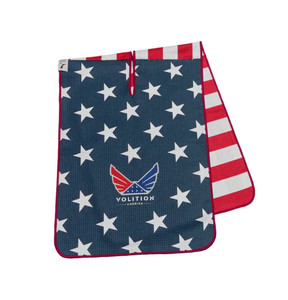 Puma X Volition Tour Microfiber Golf Towel (Stars & Stripes, 39"x 14") NEW Puma X Volition Tour Microfiber Golf Towel (Stars & Stripes, 39"x 14") NEW
