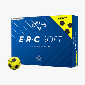 Callaway ERC Soft Truvis Golf Balls (Yellow/Black, 12pk) 1dz 2025 NEW Callaway ERC Soft Truvis Golf Balls (Yellow/Black, 12pk) 1dz 2025 NEW