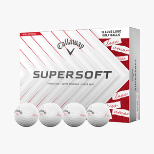 Callaway Supersoft Golf Balls (Love Logos, 12pk) 1dz 2025 Valentine's  NEW Callaway Supersoft Golf Balls (Love Logos, 12pk) 1dz 2025 Valentine's  NEW