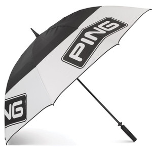 Ping Tour Golf Umbrella (Black/White, 68" Double Canopy) NEW Ping Tour Golf Umbrella (Black/White, 68" Double Canopy) NEW
