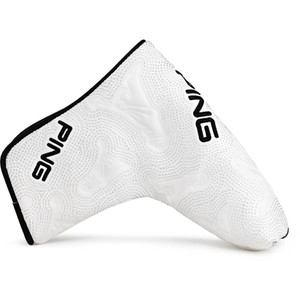 Ping Icon Blade Putter Headcover (White) 2025 Golf NEW Ping Icon Blade Putter Headcover (White) 2025 Golf NEW