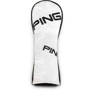 Ping Icon Hybrid Headcover (White) 2025 Golf NEW Ping Icon Hybrid Headcover (White) 2025 Golf NEW