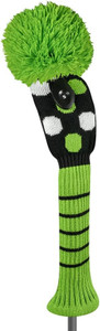 Just 4 Golf Dot Fairway Headcover (Lime/Black/White) J4G NEW Just 4 Golf Dot Fairway Headcover (Lime/Black/White) J4G NEW