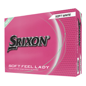 Srixon Soft Feel Lady Golf Balls (Soft White, 12pk) 1 dz 2025 NEW Srixon Soft Feel Lady Golf Balls (Soft White, 12pk) 1 dz 2025 NEW