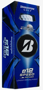 Bridgestone e12 Speed Distance Golf Balls (White, 3pk) 1 Sleeve 2025 NEW Bridgestone e12 Speed Distance Golf Balls (White, 3pk) 1 Sleeve 2025 NEW