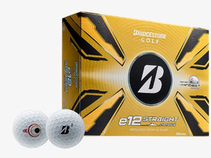 Bridgestone e12 Straight Distance Golf Balls (White, 12pk) 1 DZ 2025 NEW Bridgestone e12 Straight Distance Golf Balls (White, 12pk) 1 DZ 2025 NEW
