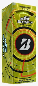 Bridgestone e6 Soft Golf Balls (Yellow,3pk) 1 Sleeve 2025 NEW Bridgestone e6 Soft Golf Balls (Yellow,3pk) 1 Sleeve 2025 NEW