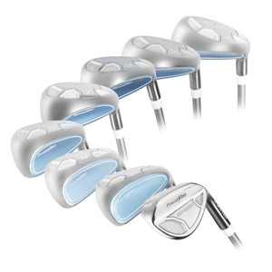 Powerbilt EX-550 Hybrid/Irons Set 4-PW+SW (Graphite, LADIES) Golf NEW Powerbilt EX-550 Hybrid/Irons Set 4-PW+SW (Graphite, LADIES) Golf NEW