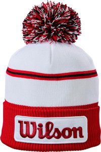 Wilson Staff Tour Beanie (White/Red, One Size) Golf Hat 2025 NEW Wilson Staff Tour Beanie (White/Red, One Size) Golf Hat 2025 NEW