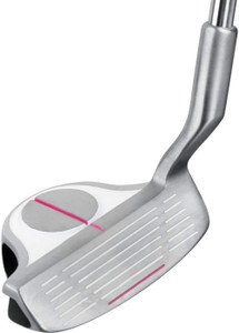Intech EZ Roll Chipping Iron (Steel, White/Pink, 35*, 34") Chipper Golf Club NEW Intech EZ Roll Chipping Iron (Steel, White/Pink, 35*, 34") Chipper Golf Club NEW