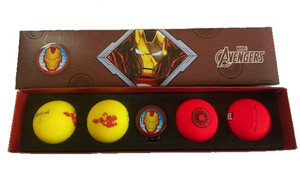 Volvik Vivid Soft Marvel X 4.0 Golf Balls (Iron Man, 4pk) 2025 Gift Set NEW Volvik Vivid Soft Marvel X 4.0 Golf Balls (Iron Man, 4pk) 2025 Gift Set NEW