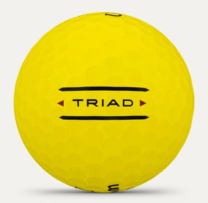 Wilson Staff Triad Golf Balls (Yellow, 3pk) 1 Sleeve 2025 NEW Wilson Staff Triad Golf Balls (Yellow, 3pk) 1 Sleeve 2025 NEW