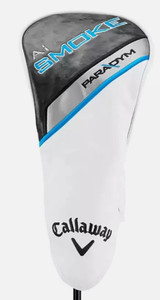 Callaway Paradym Ai Smoke Fairway Wood Headcover (White/Blue/Black) Golf NEW Callaway Paradym Ai Smoke Fairway Wood Headcover (White/Blue/Black) Golf NEW